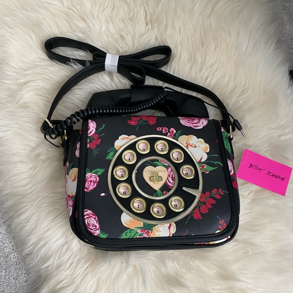 Betsey Johnson working telephone purse - Picture 3 of 12